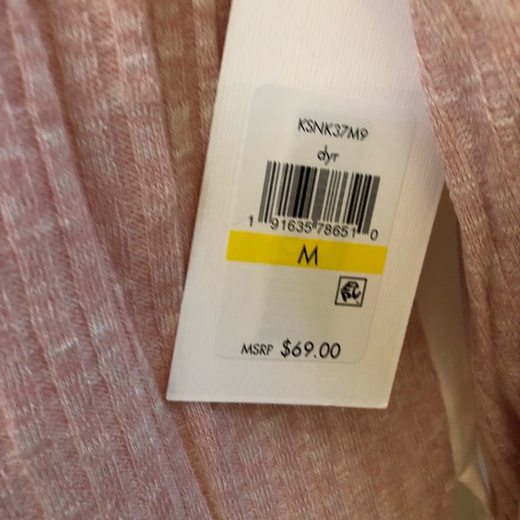 KENSIE ROSE TIE SLEEVE BOHO TOP - Picture 6 of 8